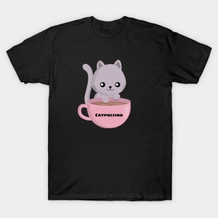 Catpuccino - Cat Pun T-Shirt